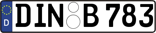 DIN-B783