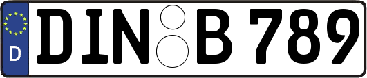 DIN-B789