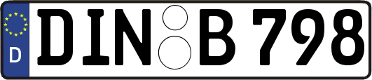 DIN-B798