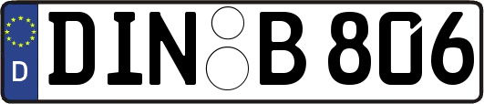 DIN-B806
