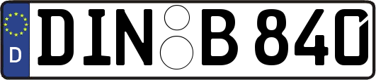 DIN-B840