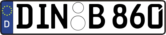 DIN-B860