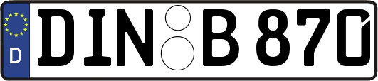 DIN-B870