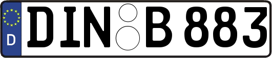 DIN-B883