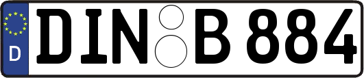DIN-B884