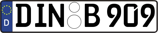 DIN-B909