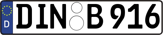 DIN-B916
