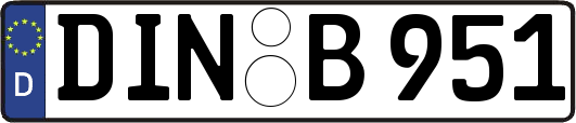 DIN-B951