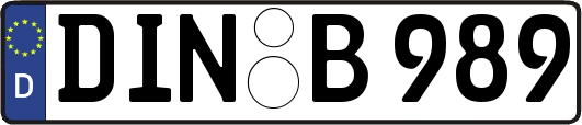 DIN-B989