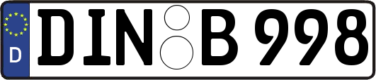 DIN-B998