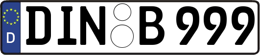 DIN-B999