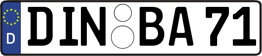 DIN-BA71