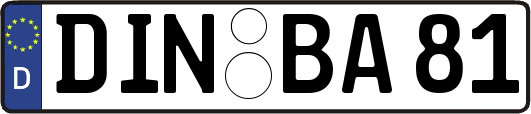 DIN-BA81