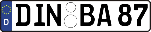 DIN-BA87