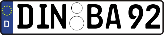DIN-BA92