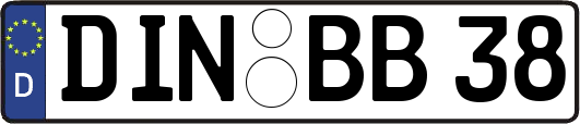 DIN-BB38