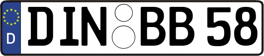 DIN-BB58