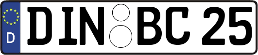 DIN-BC25