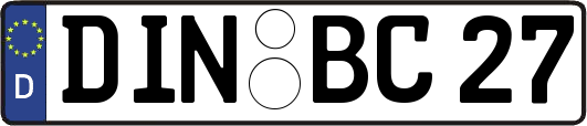 DIN-BC27