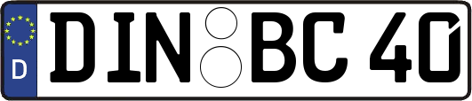 DIN-BC40