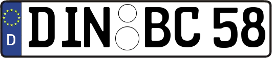 DIN-BC58