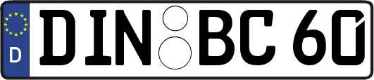 DIN-BC60
