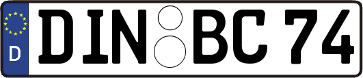 DIN-BC74