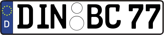 DIN-BC77
