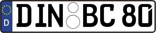 DIN-BC80