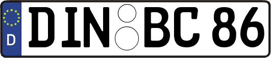 DIN-BC86