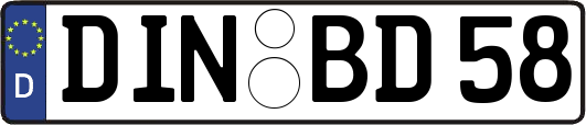 DIN-BD58