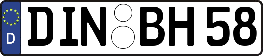 DIN-BH58