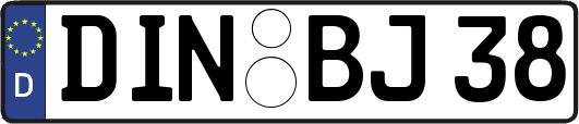 DIN-BJ38