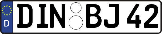 DIN-BJ42