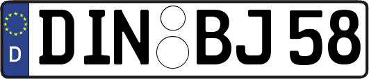 DIN-BJ58