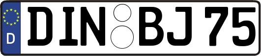 DIN-BJ75