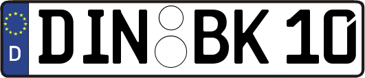 DIN-BK10