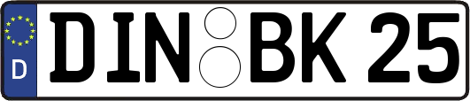 DIN-BK25