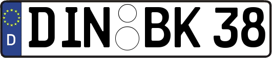 DIN-BK38
