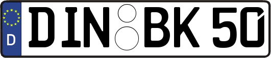 DIN-BK50