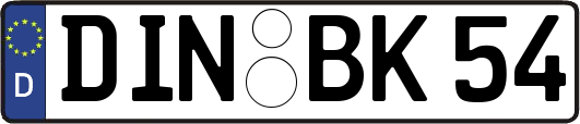 DIN-BK54