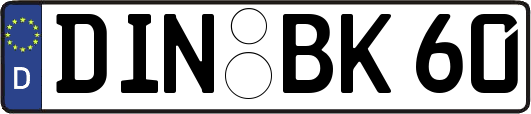 DIN-BK60