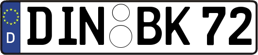 DIN-BK72