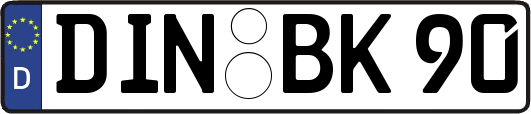 DIN-BK90