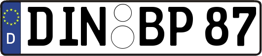 DIN-BP87