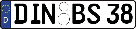 DIN-BS38