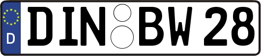 DIN-BW28