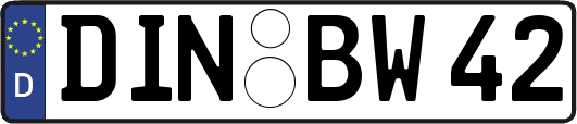 DIN-BW42