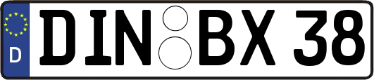 DIN-BX38