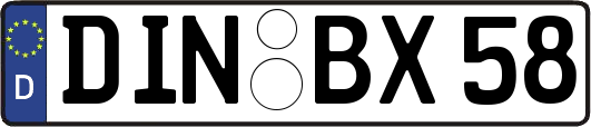 DIN-BX58